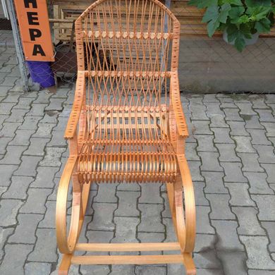 Кресло-качалка из лозы (140 x 61 x 111 см) VL030