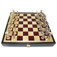 Шахматы "Римляне" красные Manopoulos (40 x 40 см) 088-1104SK