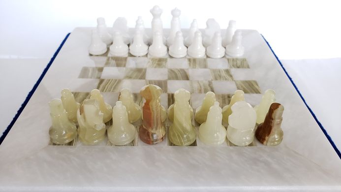 Шахи з оніксу (20,5 x 20,5 см) NO02