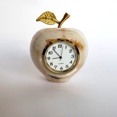 Часы из оникса Яблоко (6 x 6 x 7 см) FO0008