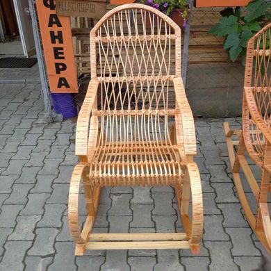 Кресло-качалка из лозы 04 (125 x 62 x 115 см) KK001