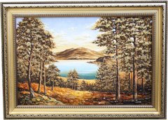Картина из янтаря "Природа" (52 x 72 см) B073