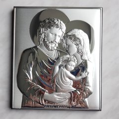 Икона серебряная Silver Axion "Святое Семейство" (16 x 18 см) EP714-412XM/S