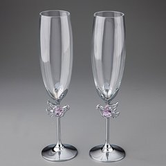 Свадебные бокалы (2 шт., h-24 см) 0375-C11SL