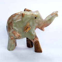 Фігурка з оніксу "Слон" (13 x 5 x 10,5 см) FO0019