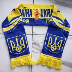 Шарф синьо-жовтий "Україна Назавжди - Ukraine Forever" (125 x 18 см) US0114-3