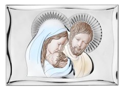 Ікона срібна Valenti Свята Родина (28 x 40 см) 81301.6L.COL