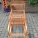 Крісло-качалка з лози (140 x 61 x 111 см) VL030