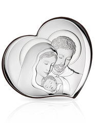 Ікона срібна Valenti Свята Родина (9 x 11 см) 81252 2L 1
