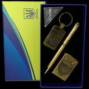 Подарочный набор "Україна" WKL-107 Gold