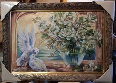 Гобеленова картина "Квіти" (46 x 64 см) GB138