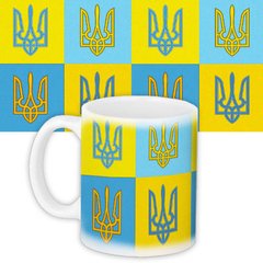 Чашка с принтом "Герб Украины" (330 мл) KR_UKR115