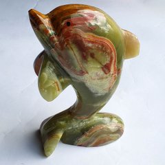 Фігурка з оніксу "Дельфін" (11 x 4,5 x 16 см) FO0087