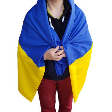 Прапор України з габардину П6Г (90 x 140 см) US0016