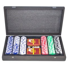 Покерний набір на 300 фішок в футлярі Manopoulos (39 x 22 см) 088-6001POK