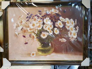 Картина-репродукция "Ромашки" (60 x 80 см) RP0134