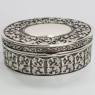 Шкатулка для украшений (9,5 х 8 х 3 см) 2643