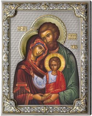 Ікона срібна Valenti Свята Родина (12 x 16 см) 85313 3L 2