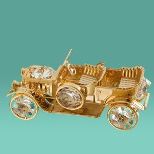 Статуэтка Crystocraft "Ретромобиль" (9 х 4,5 х 4 см) 0090-001