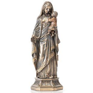 Статуэтка Триптих Veronese "Дева Мария с младенцем" (h-20,5 см) 77750A4