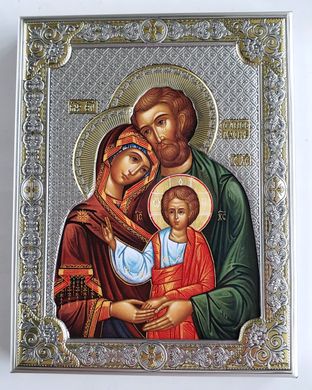 Икона серебряная Valenti Святое Семейство (12 x 16 см) 85313 3L 2