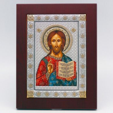 Икона "Христос Спаситель" Silver Axion (15 x 19 см) 813-1103