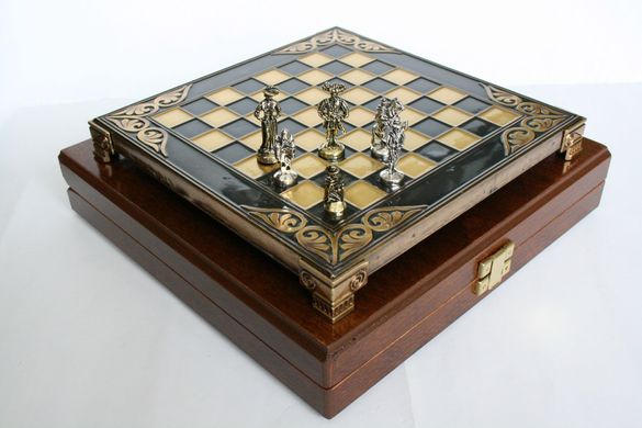 Шахматы Marinakis Рококо-Средневековая Франция (20,5 х 20,5 см) 086-2100