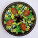Тарелка с петриковской росписью цветочная (d-30 см) TR0174