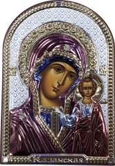 Икона серебряная Valenti Божья Матерь Казанская (7,5 x 11 см) 84121 2LCOL