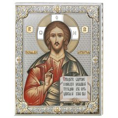 Ікона срібна Valenti Спаситель (16 x 20 см) 85300 4LCOL