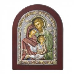 Ікона срібна Valenti Свята Родина (15 x 20 см) 84125 4COL