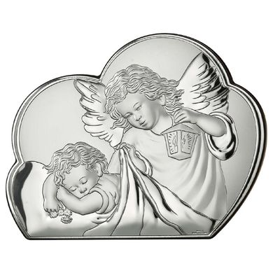 Икона серебряная Valenti Ангел-хранитель (9 x 11 см) 81257 2L