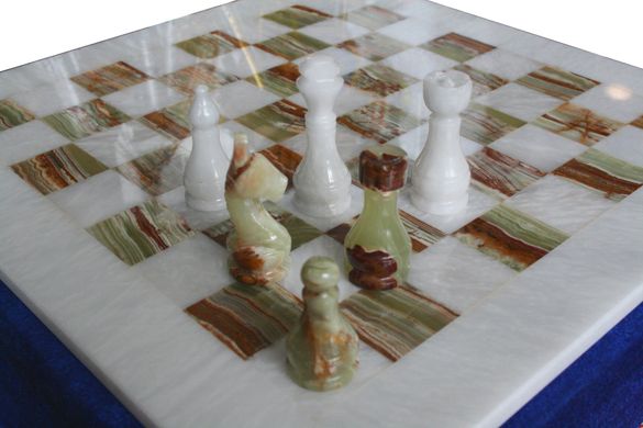 Шахи з оніксу (40 x 40 см) NO01