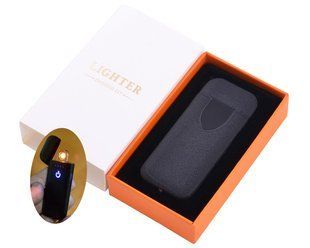 USB запальничка в подарунковій коробці LIGHTER HL-134 Black