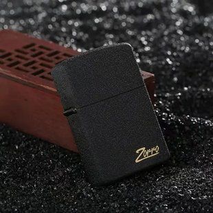 Запальничка бензинова "ZORRO Limited Edition" чорна матова HL-289