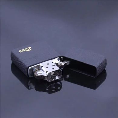 Зажигалка бензиновая "ZORRO Limited Edition" черная матовая HL-289