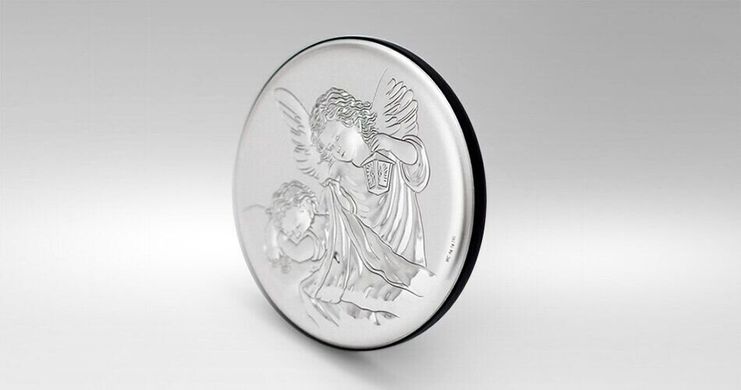 Икона серебряная Valenti Ангел-хранитель (11 x 11 см) 18023 2XL
