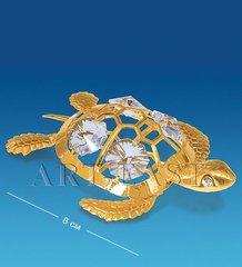Статуетка Crystal Temptations "Морська черепаха" (8 x 6,5 x 2 см) AR-3984