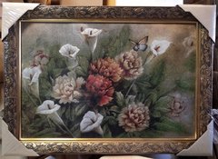 Гобеленовая картина "Цветы" (46 x 64 см) GB143