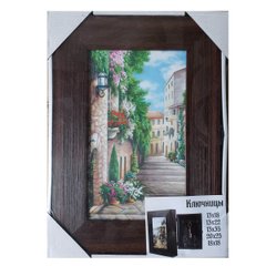 Ключниця-картина "Італійський дворик" (29 x 20 x 5 см) KL0034