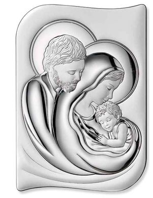 Икона серебряная Sovrani Святое Семейство (23 x 33 см) B2118