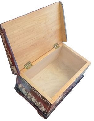 Шкатулка з різьбою прямокутна (24,5 x 14,5 x 11 см) SK0539