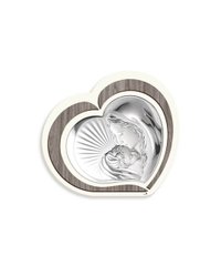 Ікона срібна Valenti Богоматір з Немовлям (10,5 x 9 см) L221 1