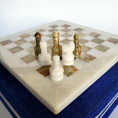 Шахи з оніксу (19,5 x 19,5 см) NO0004