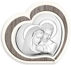 Икона серебряная Valenti Святое Семейство (9 x 10,5 см) L220 1