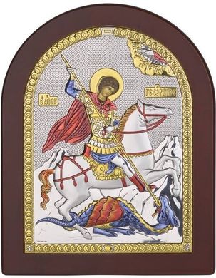 Ікона срібна Valenti Георгій Побідоносець (12 x 16,5 см) 84201 3LCOL