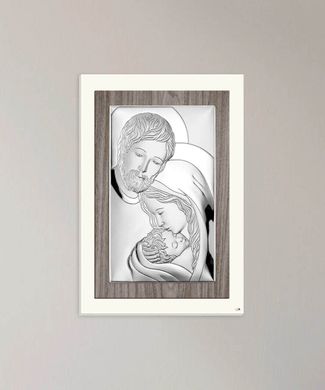 Ікона срібна Valenti Свята Родина (25,5 x 45,5 см) L240.6