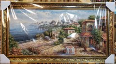 Гобеленова картина з люрексом "Морське узбережжя" (48 x 87 см) GB089-1