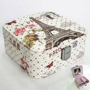 Шкатулка для украшений (15,5 x 15,5 x 7 см) N92