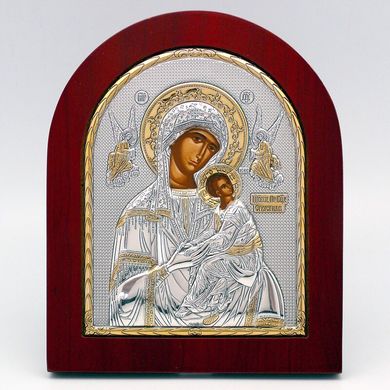 Икона Божией Матери "Страстная" Silver Axion (15 x 18 см) 813-1045